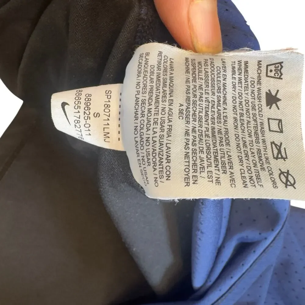Nike Pro Hypercool High Neck Racerback Tank Top Breathable Women's Small Blue - Picture 6 of 9